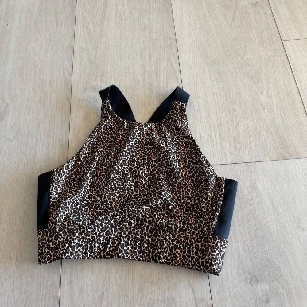 Varley - Sherman Bra Classic Leopard size s